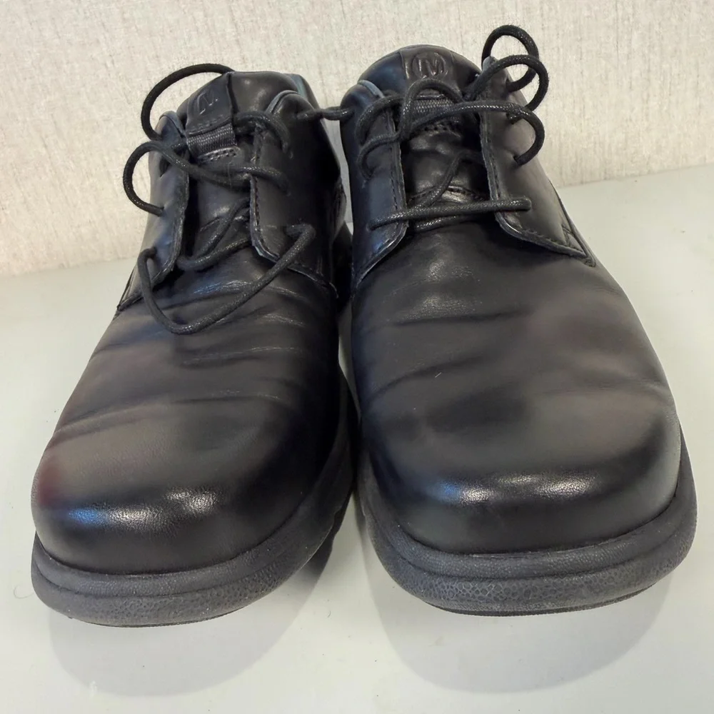 Merrell Shoes Patent Pending Men Size‎ 10.5 Leather Black Leather